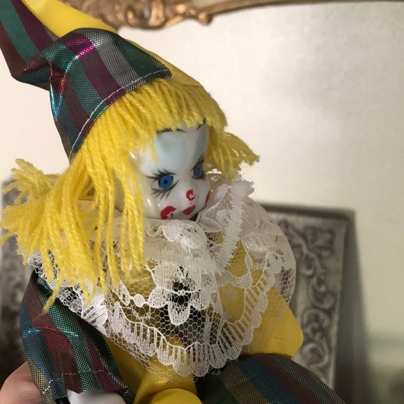 Rare Vintage 1970’s Hand Painted Clown Collectible - Picture 12 of 15